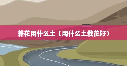 养花用什么土（用什么土栽花好）