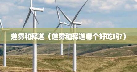 莲雾和释迦(莲雾和释迦哪个好吃吗?) 莲雾和释迦(莲雾和释迦哪个好吃吗?)