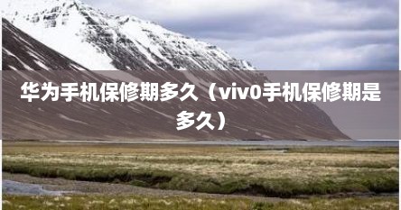 华为手机保修期多久（viv0手机保修期是多久）