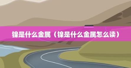 镍是什么金属（镍是什么金属怎么读）