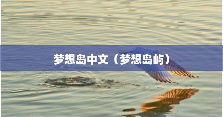 梦想岛中文（梦想岛屿）