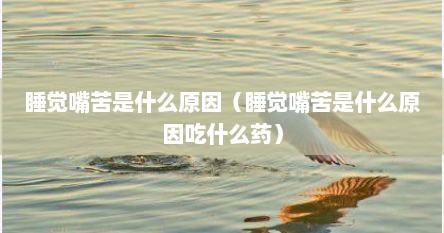 睡觉嘴苦是什么原因（睡觉嘴苦是什么原因吃什么药）