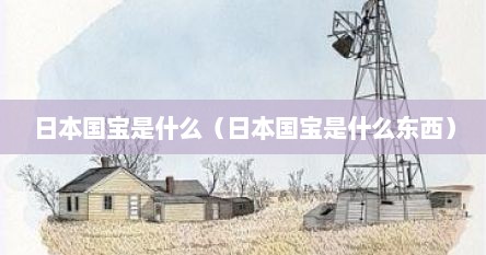 日本国宝是什么（日本国宝是什么东西）