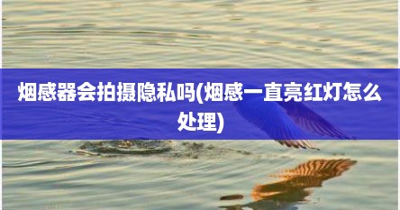 烟感器会拍摄隐私吗(烟感一直亮红灯怎么处理)