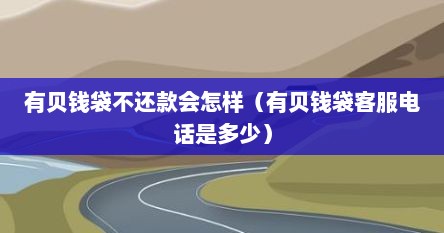 有贝钱袋不还款会怎样（有贝钱袋客服电话是多少）