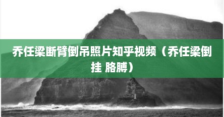乔任梁断腿名场面（乔任梁跪着录歌的视频）