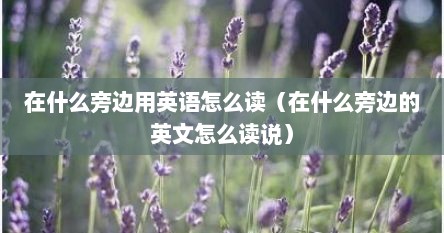 在什么旁边用英语怎么读（在什么旁边的英文怎么读说）