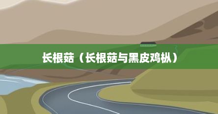 长根菇（长根菇与黑皮鸡枞）