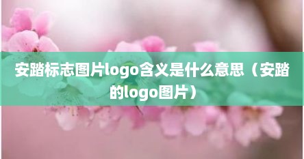 安踏标志图片logo含义是什么意思（安踏的logo图片）