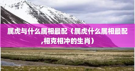 属虎与什么属相最配（属虎什么属相最配,相克相冲的生肖）