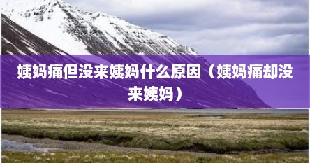 姨妈痛但没来姨妈什么原因（姨妈痛却没来姨妈）